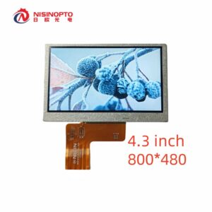 4.3" 800x480 RGB TFT LCD Touch Screen Display