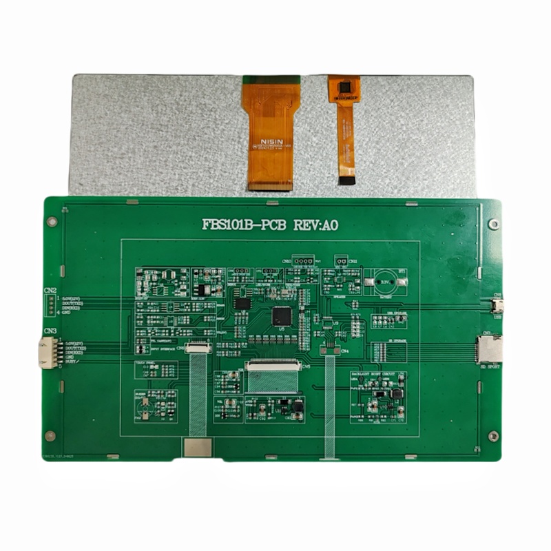 10.1-inch IPS 1024x600 RGB/LVDS serial port screen