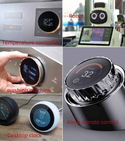 2.1-inch knob screen