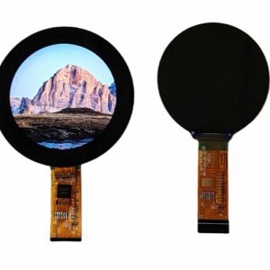 custom circular LCD display