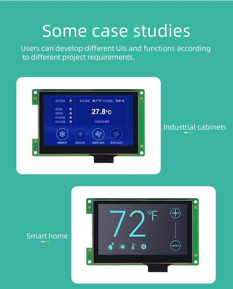 4.3-inch serial port screen A133P industrial Android all-in-one USB serial port high-brightness LCD screen